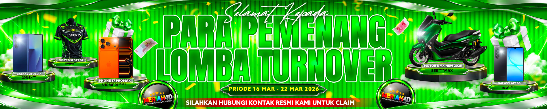 BANNER NATARU 2026 MERIAH4D